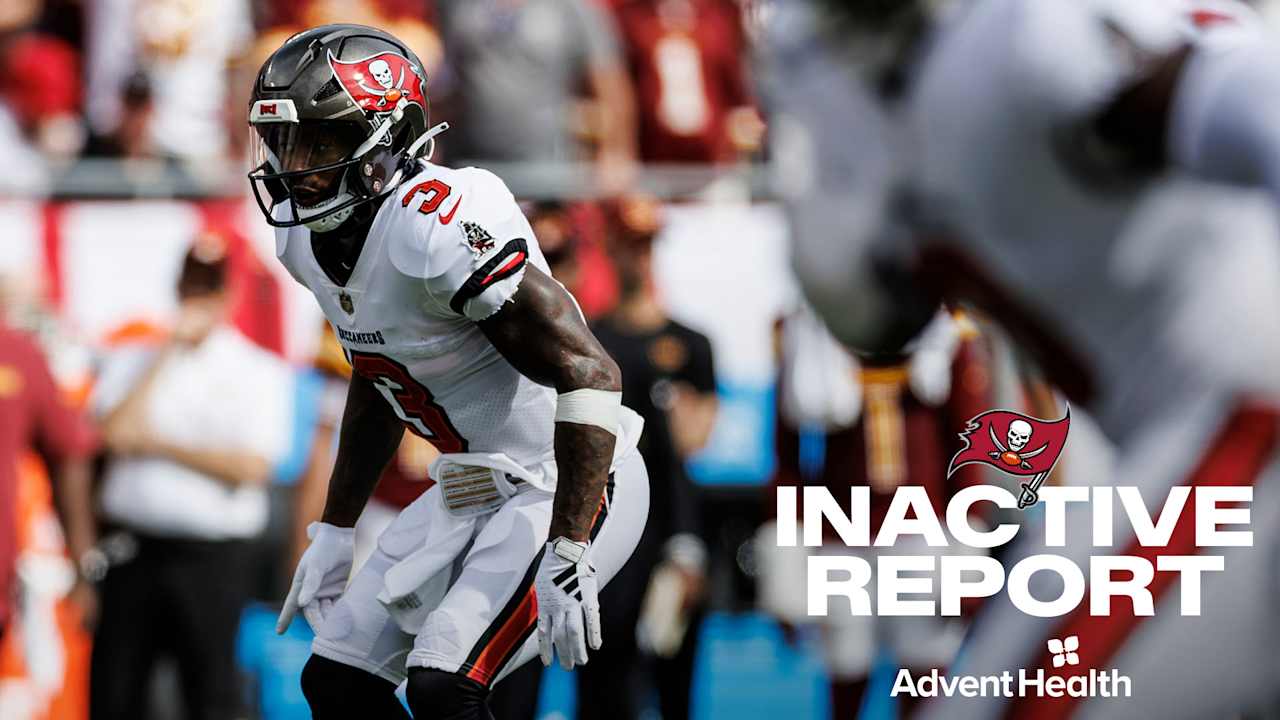 49ers vs. Bucs Inactive Report