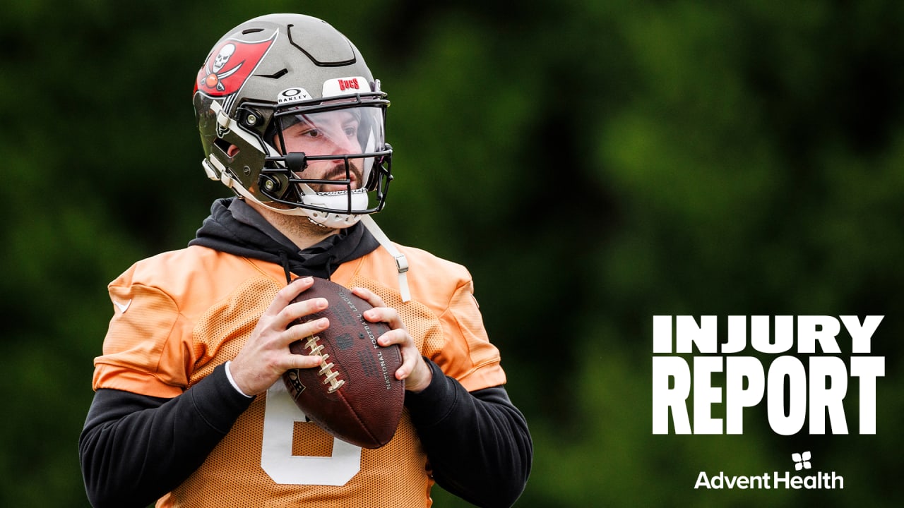 PANTHERS VS BUCCANEERS INJURY REPORT TODAY visual data 8