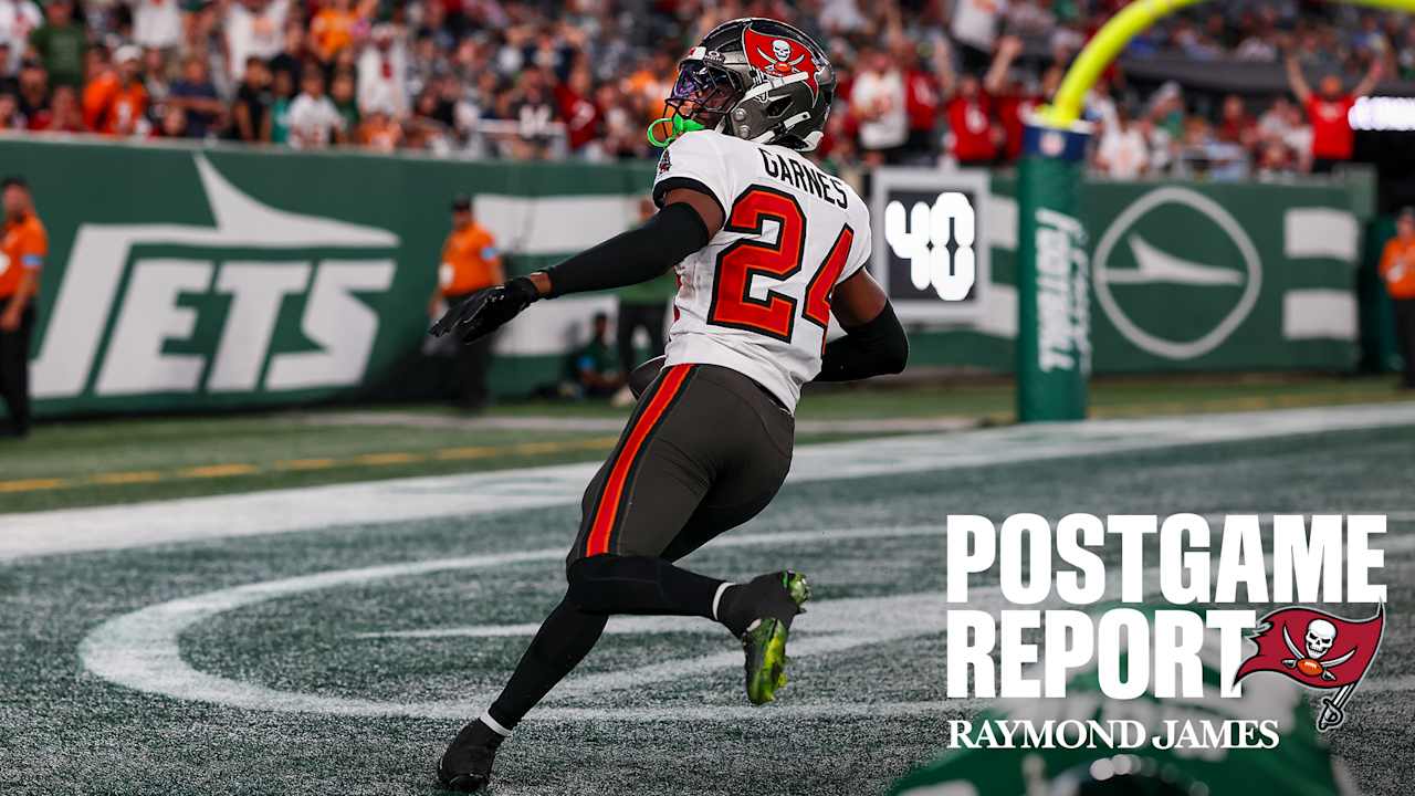 Undrafted Rookies Garnes, Daniels Lead Bucs Past Jets in Preseason Opener