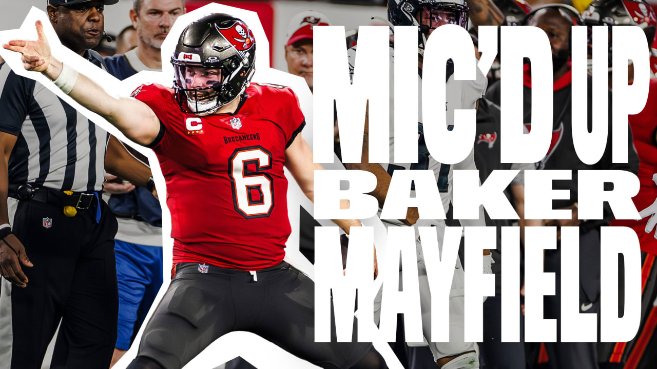 Bucs QB Baker Mayfield Mic'd Up vs. Philadelphia NFL Playoffs 20232024