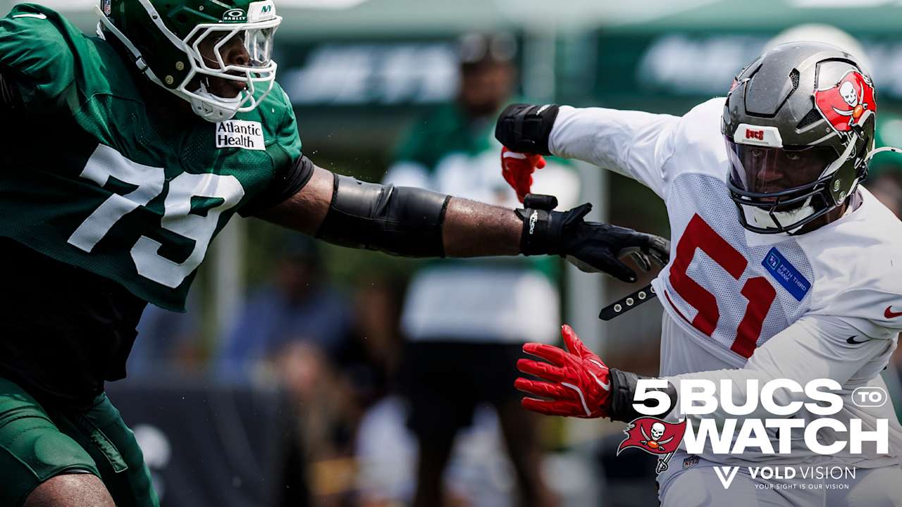 Five Bucs Players to Watch in Preseason Opener Against Jets at MetLife