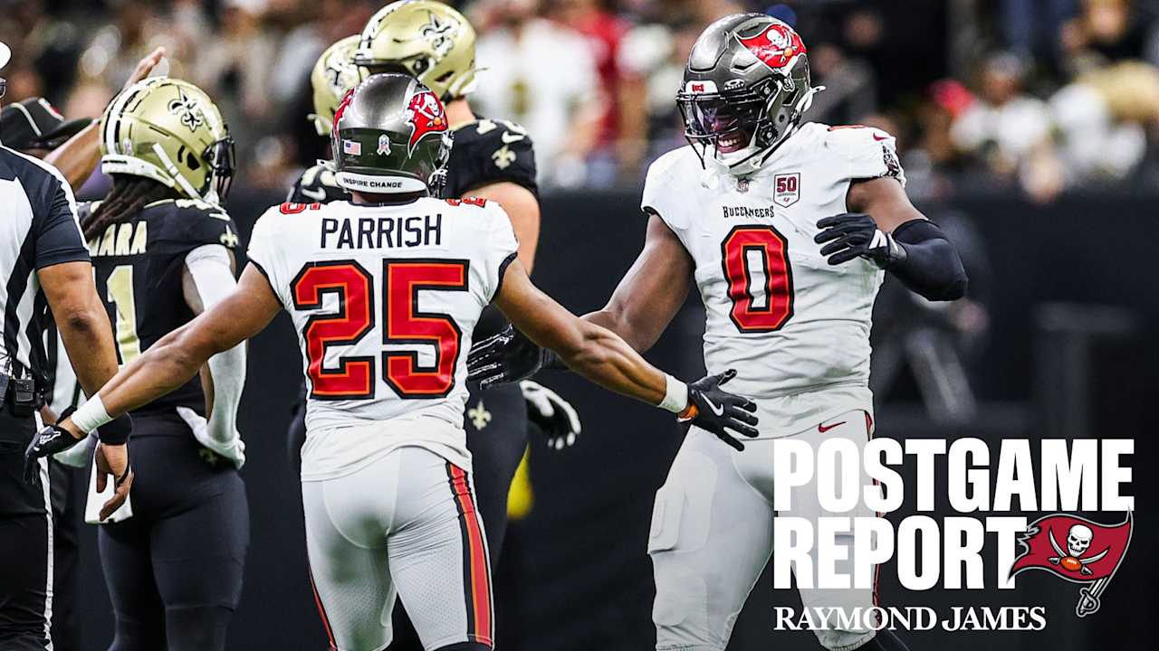 Buccaneers Defeat New Orleans Saints 23-3 in Week 8 | NFL 2025-26 ...