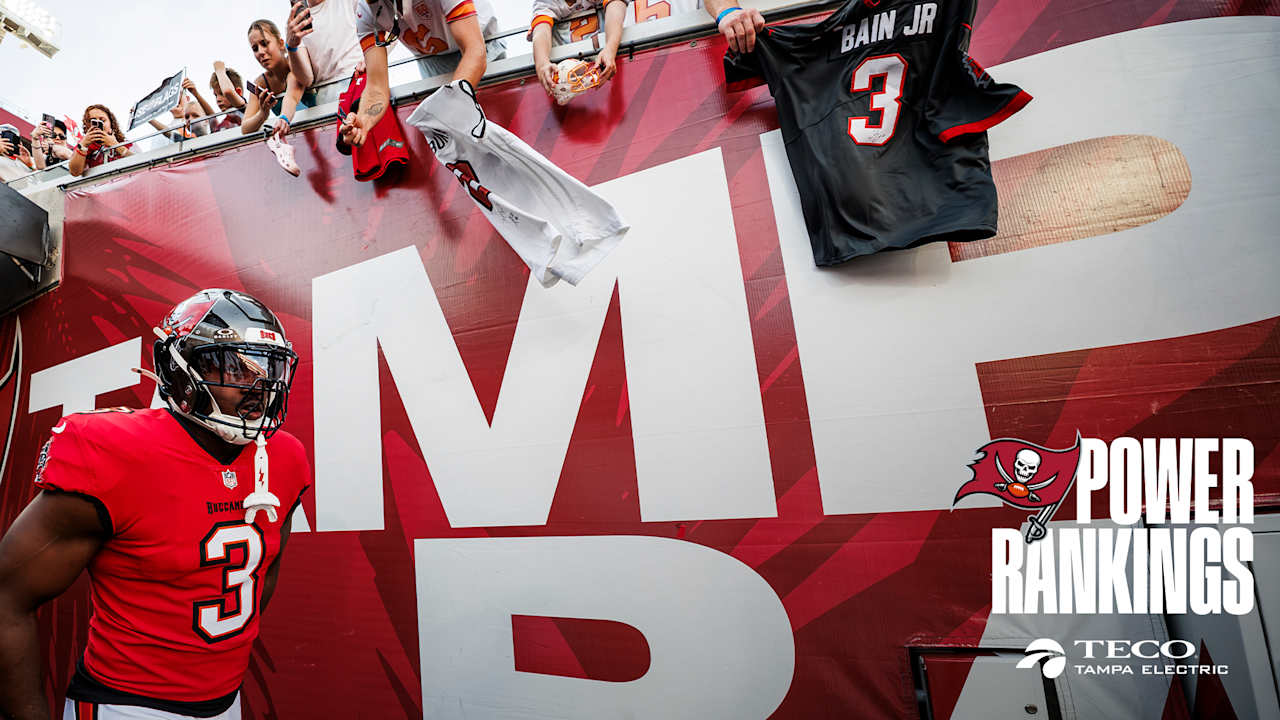 2026 Bucs NFL Power Rankings Week 1