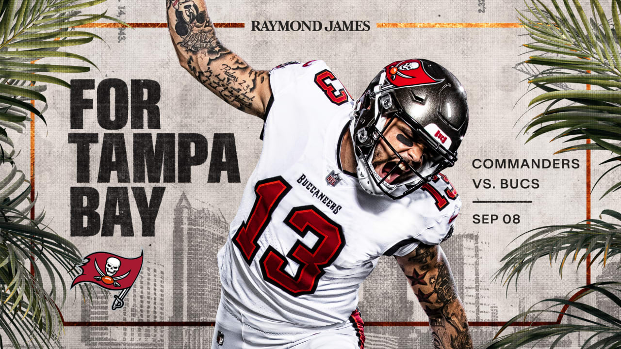 Tampa Bay Buccaneers Announce 'For Tampa Bay Game' vs. Commanders Week One