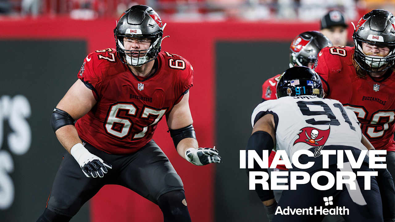 Buccaneers vs. Falcons Inactive Report NFL Week 5 2024