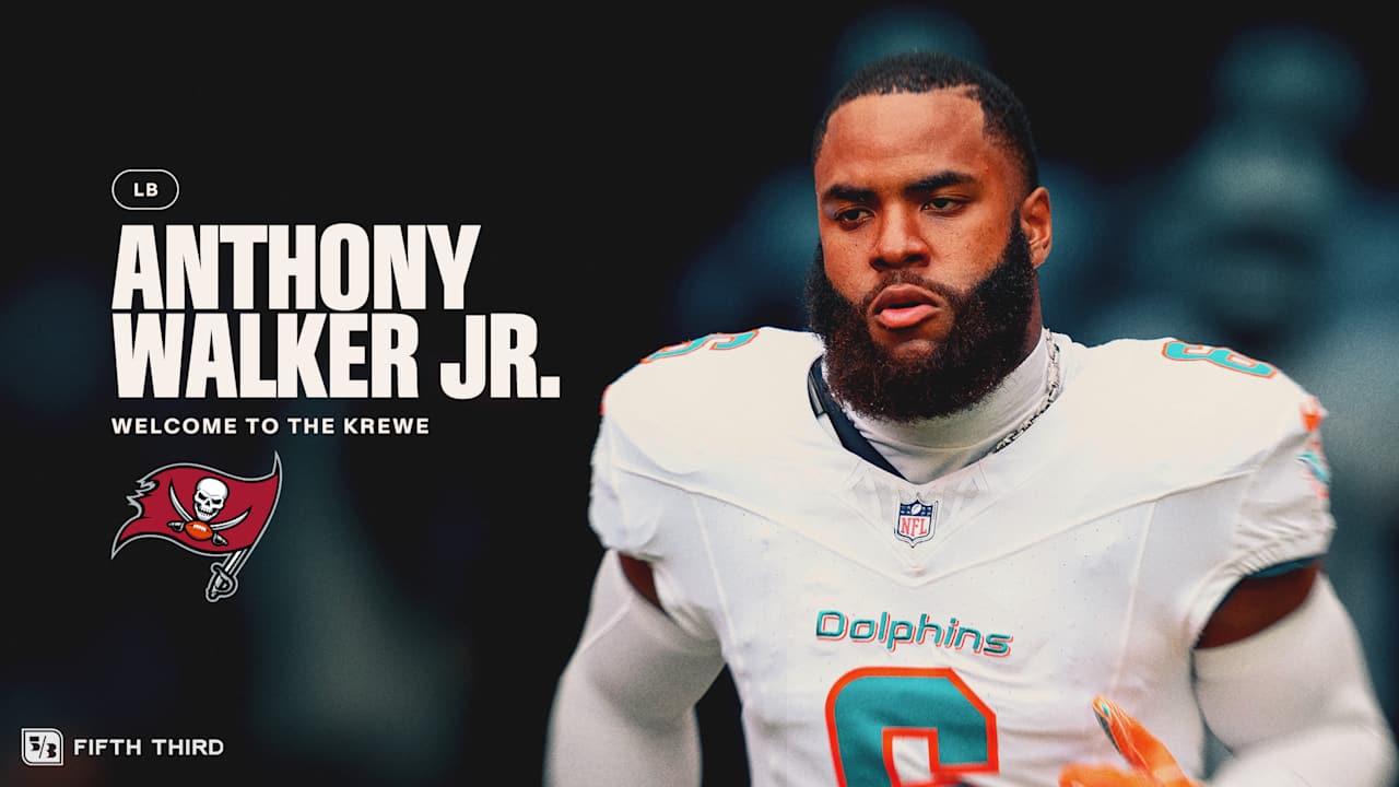 Tampa Bay Buccaneers Bolster LB Crew with Former Dolphin Anthony Walker