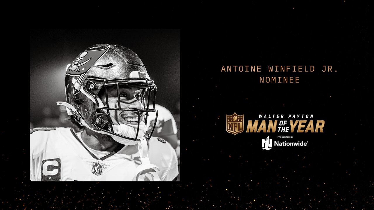 Antoine Winfield Jr. Named Bucs' Nominee For Walter Payton Man Of The ...