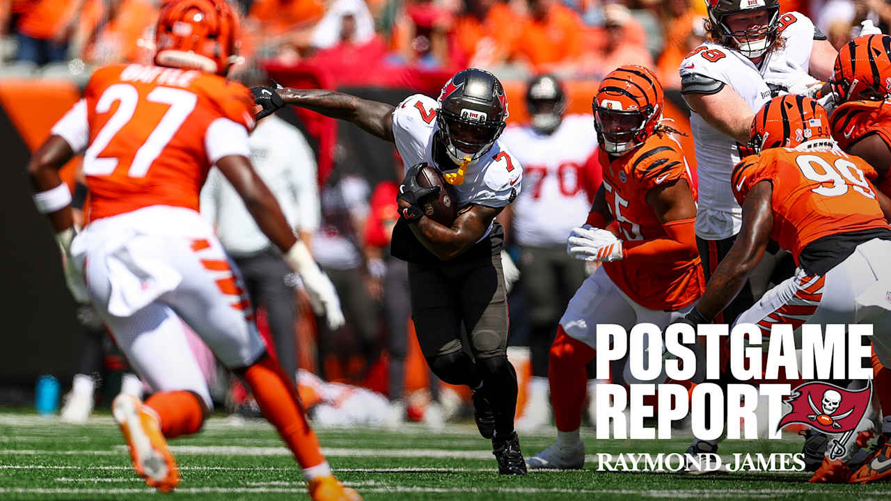 Bucs Fumble Away Season Opener, Fall 33-27 to Bengals in Cincinnati