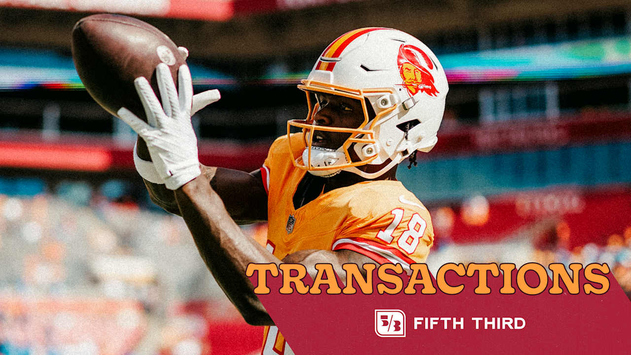 WR Rakim Jarrett Activated from Bucs' IR List Transactions Tampa Bay