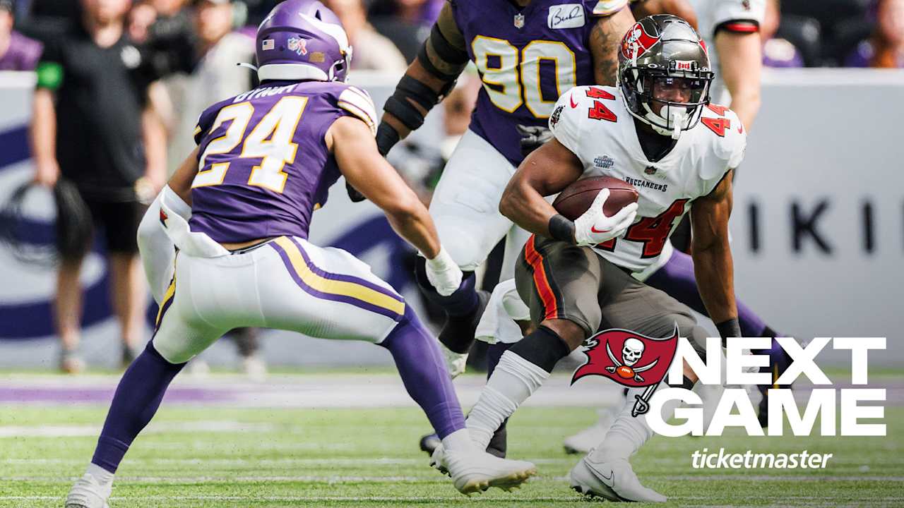 0-2 Buccaneers Host 2-0 Vikings at Raymond James Stadium Sunday