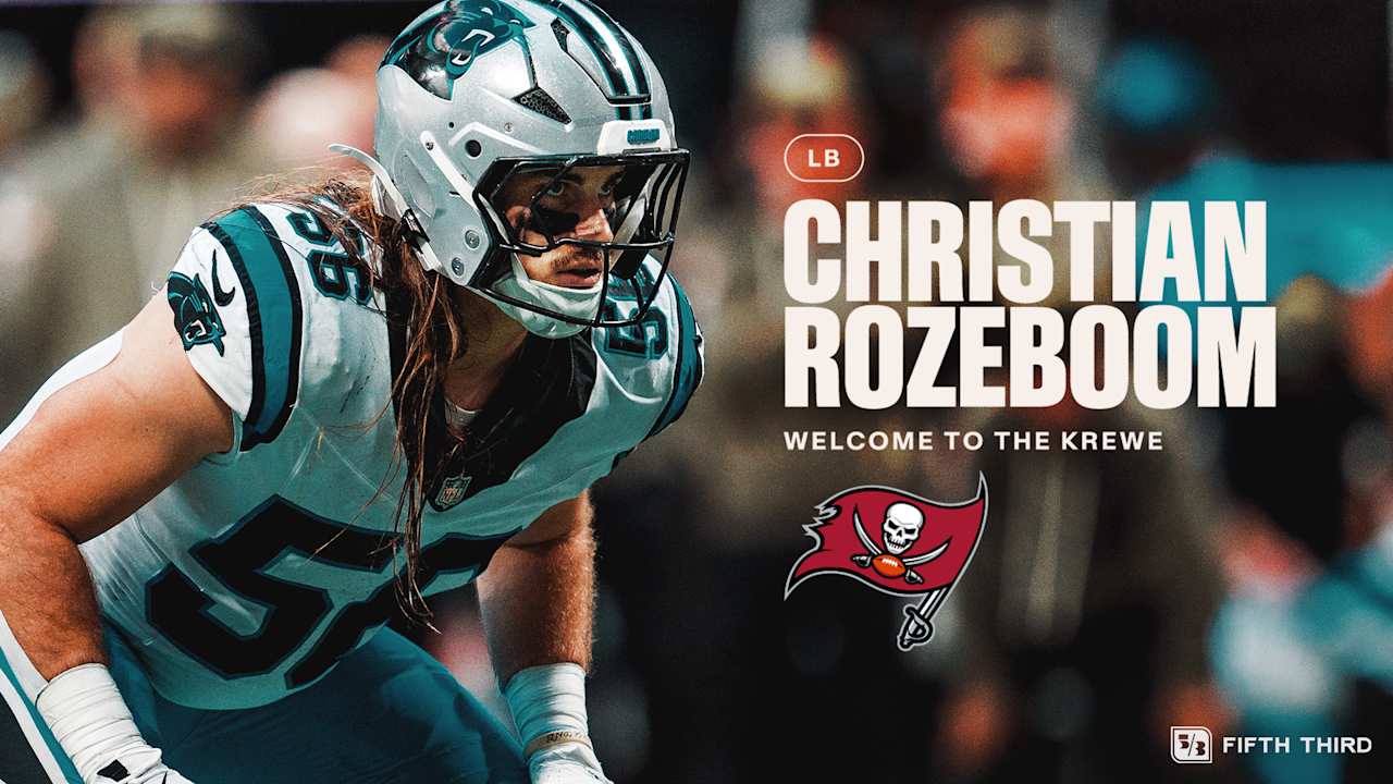 Tampa Bay Buccaneers Sign Christian Rozeboom | 2026 NFL Free Agency