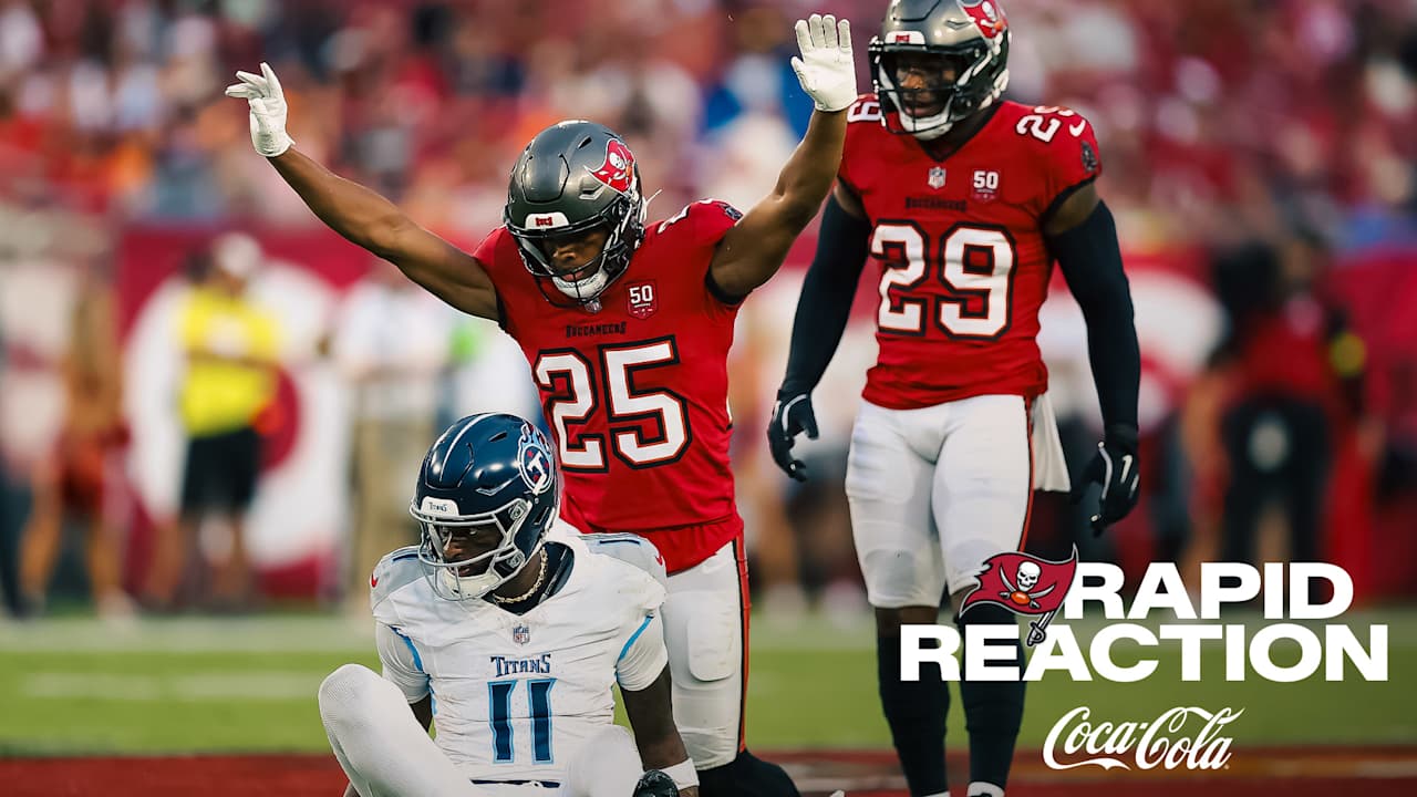 Bucs 29, Titans 7 – Bucs Defeat the Tennessee Titans in Preseason Week 1