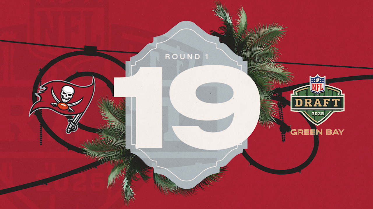 Tampa Bay Buccaneers Will Pick 19th in First Round of 2025 NFL Draft