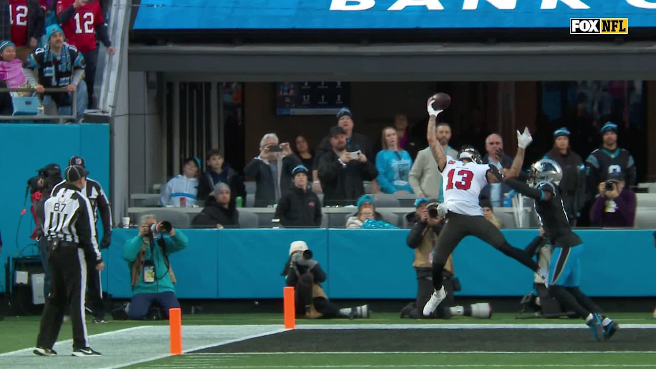 HIGHLIGHTS: Mike Evans' Top Plays Vs. Carolina (Bucs Win In Overtime)