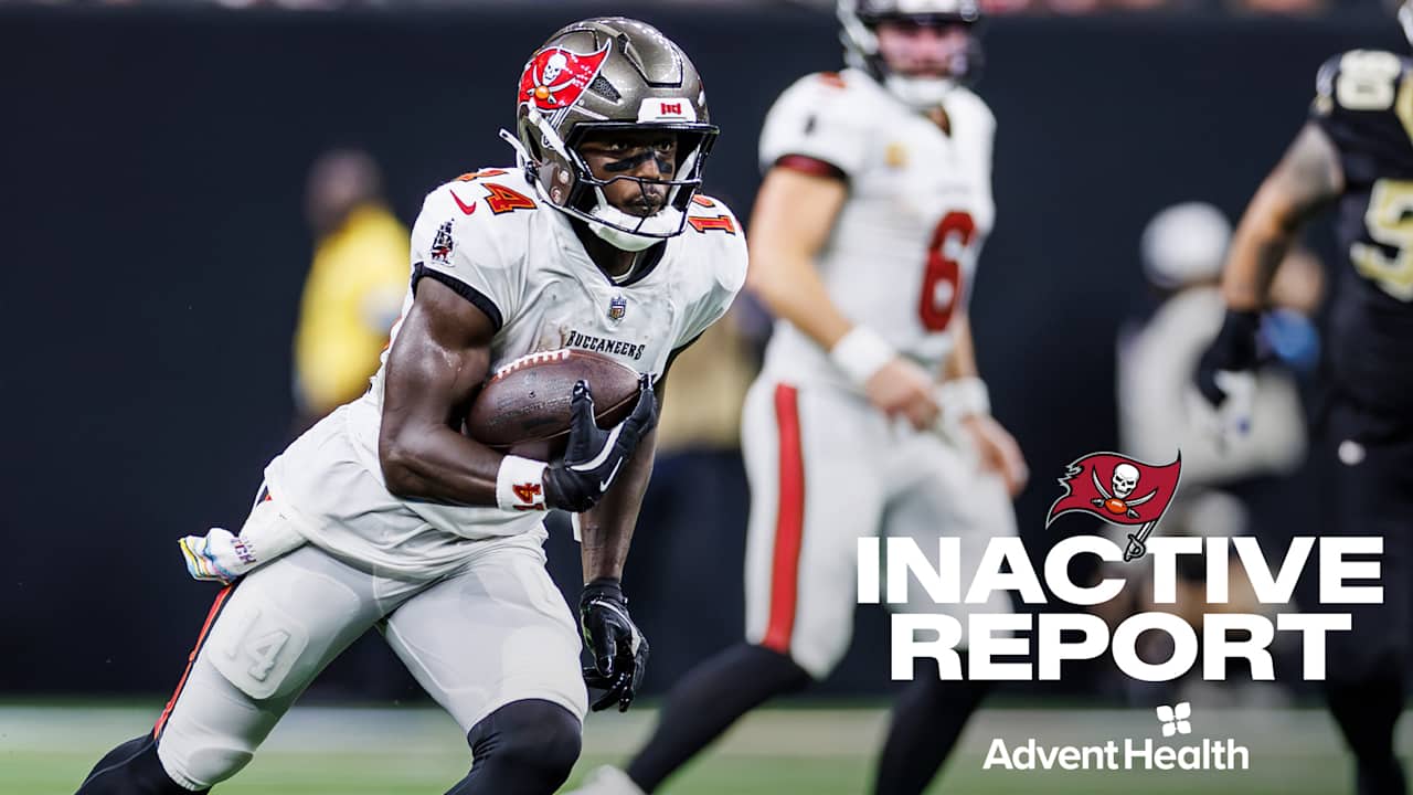 Buccaneers vs. Rams Inactive Report | SNF NFL Week 12 2025