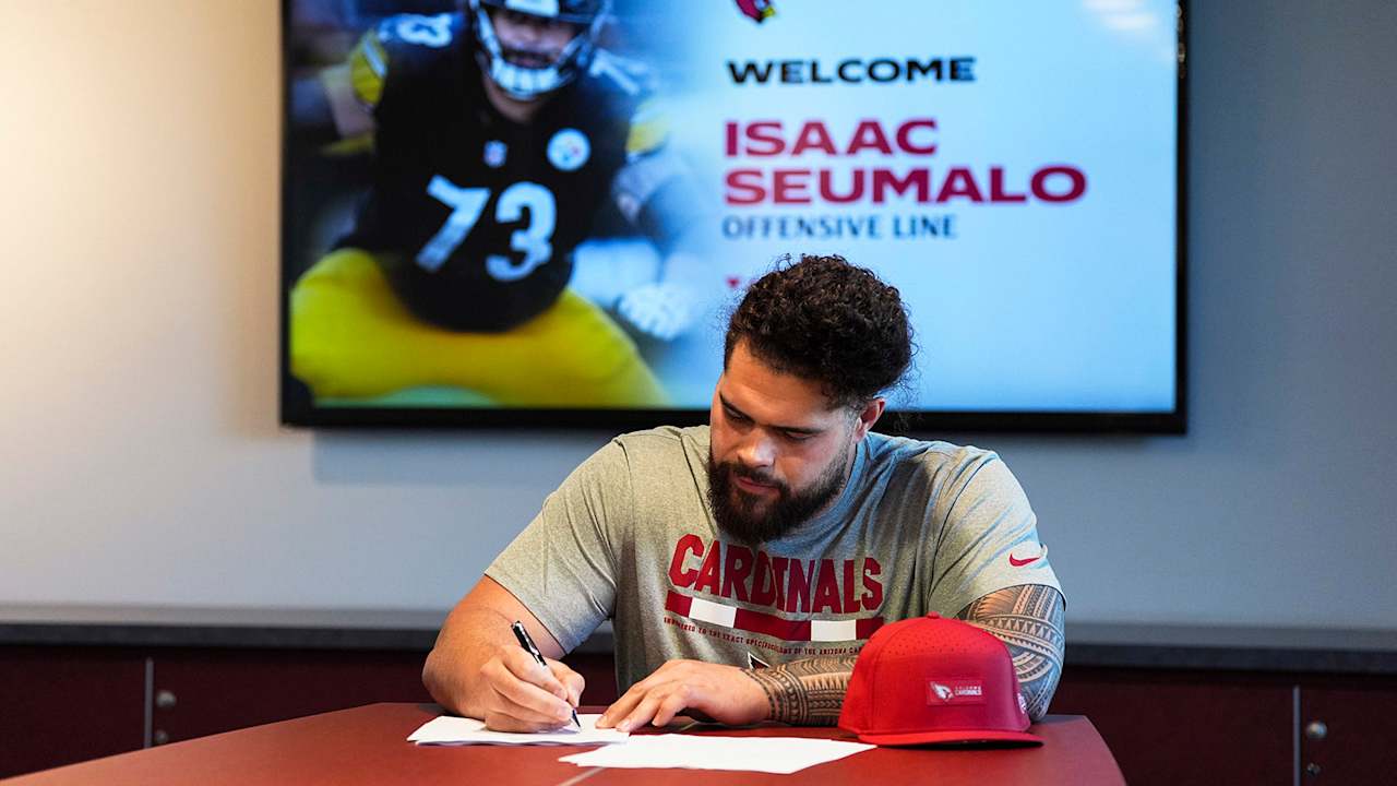 Isaac Seumalo Feeling At Home Now That He's Signed With Cardinals