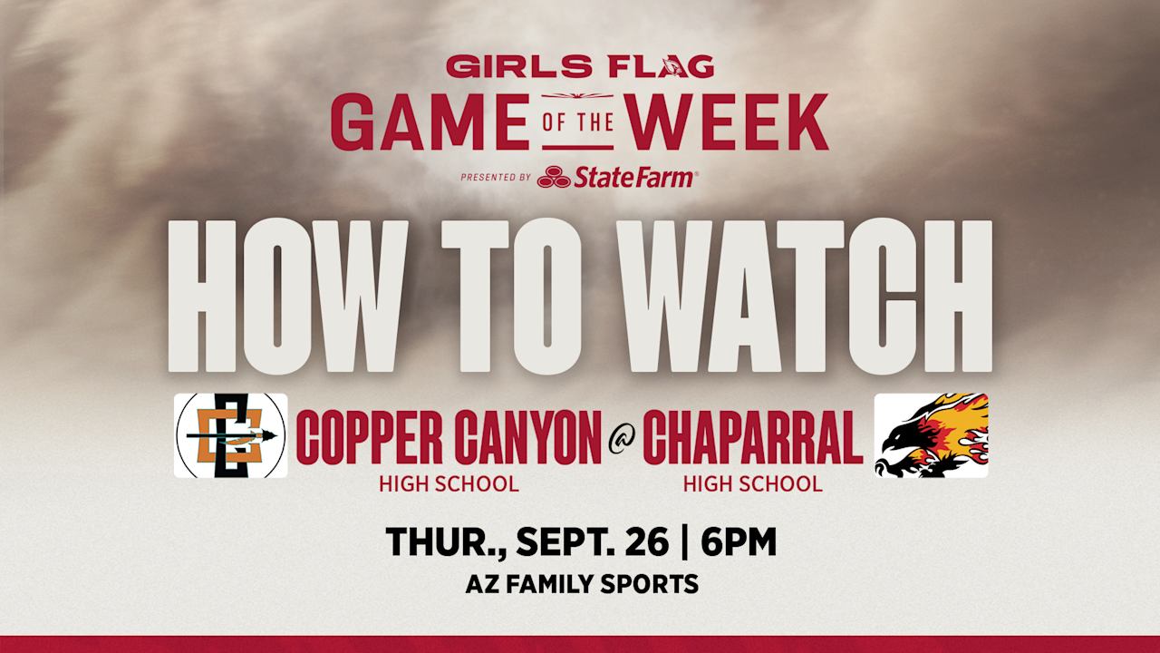 How To Watch Copper Canyon at Chaparral, Flag Football Game of the Week