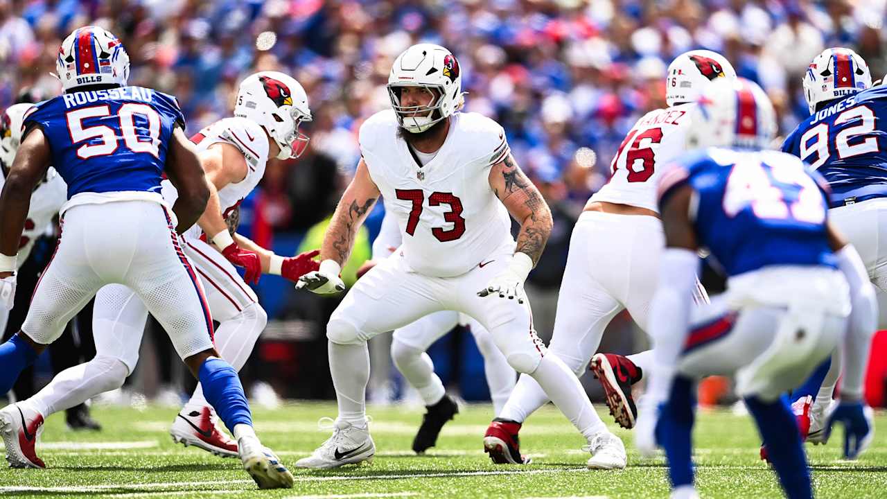 Cardinals lose starting right tackle Jonah Williams to IR with a knee  injury, with Kelvin Beachum as a replacement