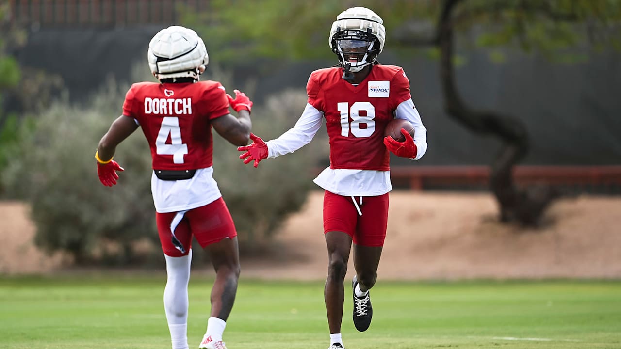 Arizona Cardinals wide receiver Marvin Harrison Jr. clears concussion