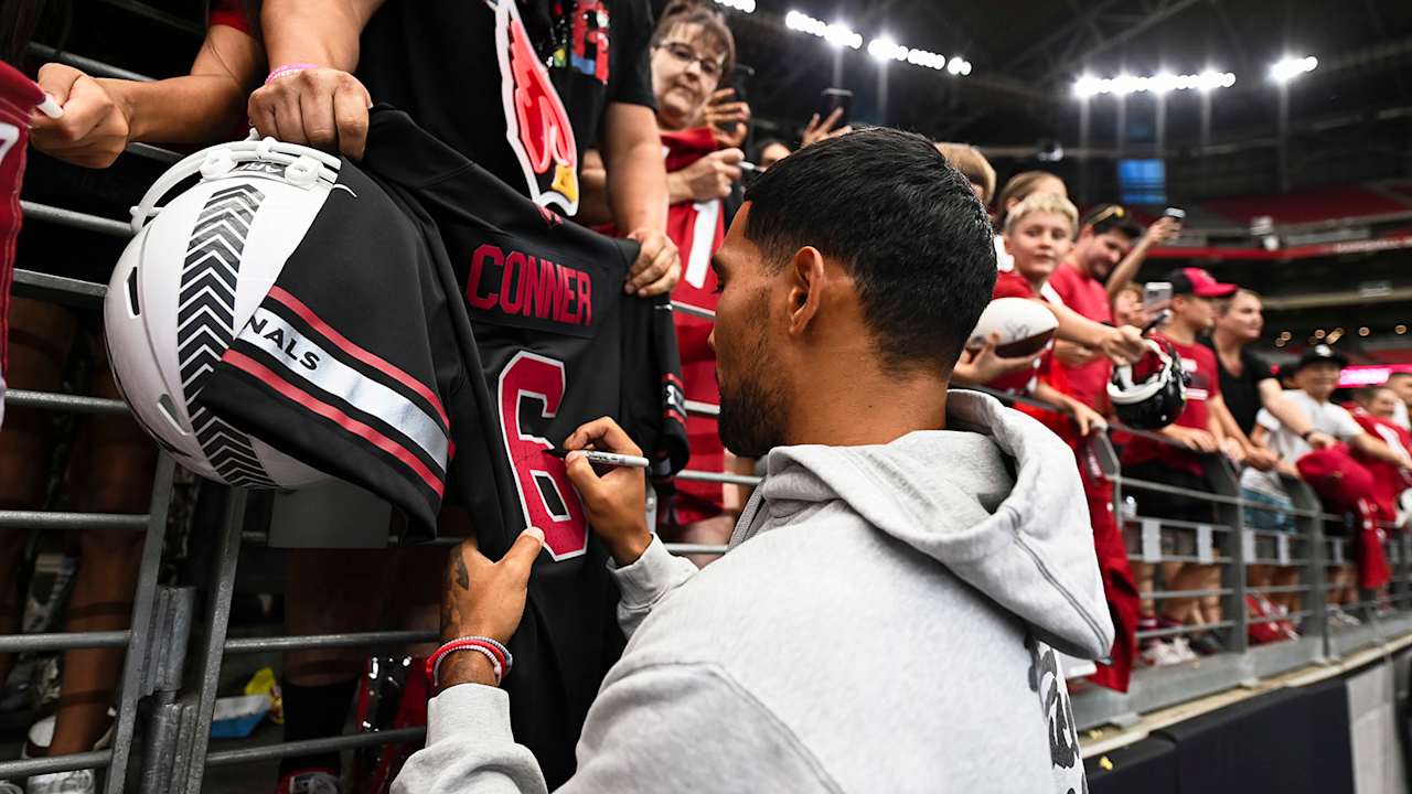 Cardinals RB James Conner believes team can’t shy away from including Trey Benson as fellow RB1We’re
