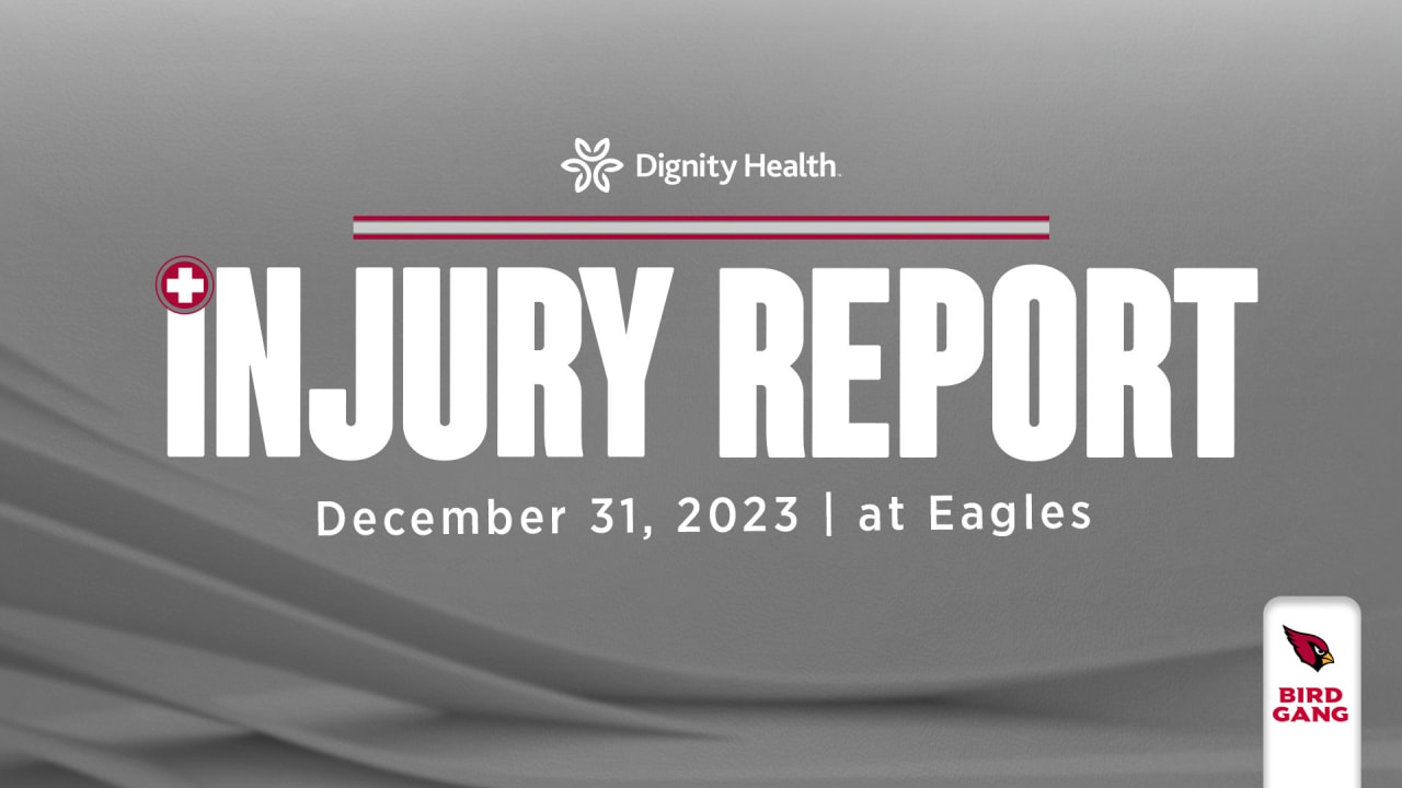 Injury Report: Week 17 vs Eagles - Vimarsana News