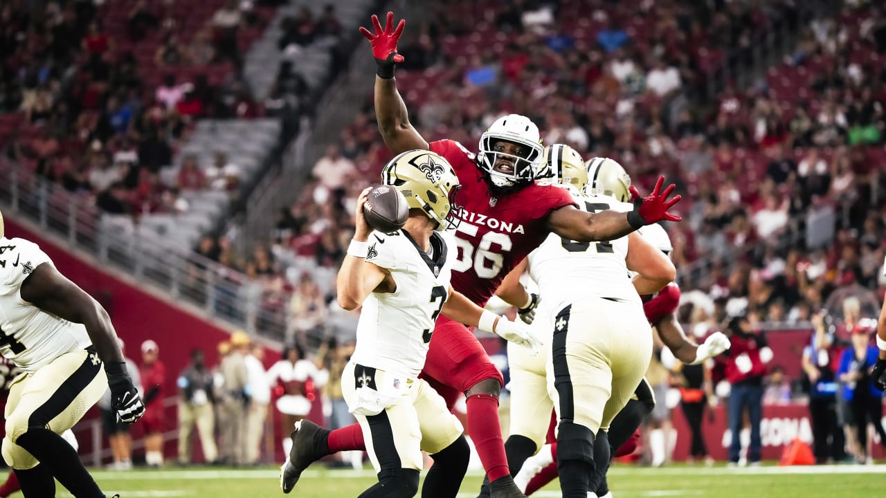 Cardinals DL Darius Robinson making push for starting lineup with strong  training camp and first preseason game