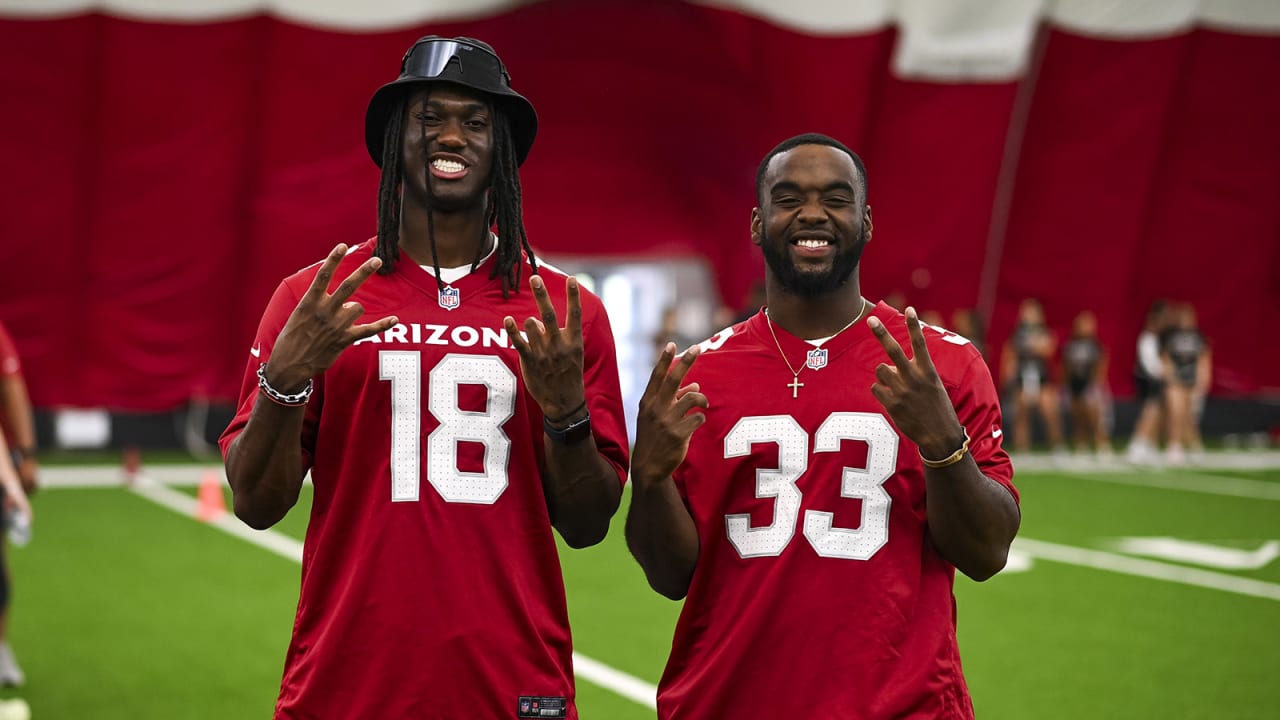 Cardinals rookies Marvin Harrison Jr. and Trey Benson develop close relationship