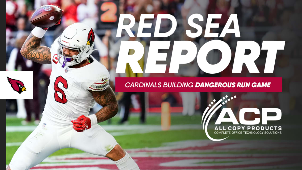 Red Sea Report - Cardinals Building Dangerous Run Game