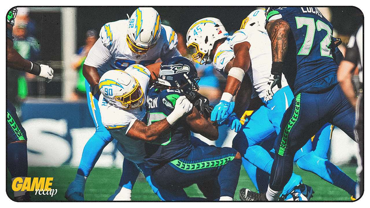 Chargers Fall to 0-4 After Late Rally Against Seahawks