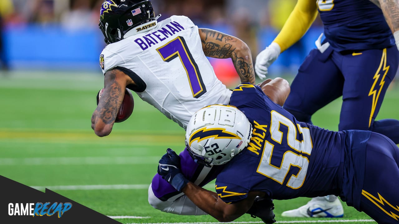 Ravens vs. Chargers Injury Report — Week 12