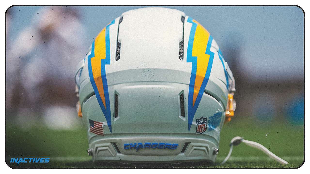 Chargers-Patriots Inactives for Wild Card Playoffs: Omarion Hampton Active for Sunday Night - Chargers.com image