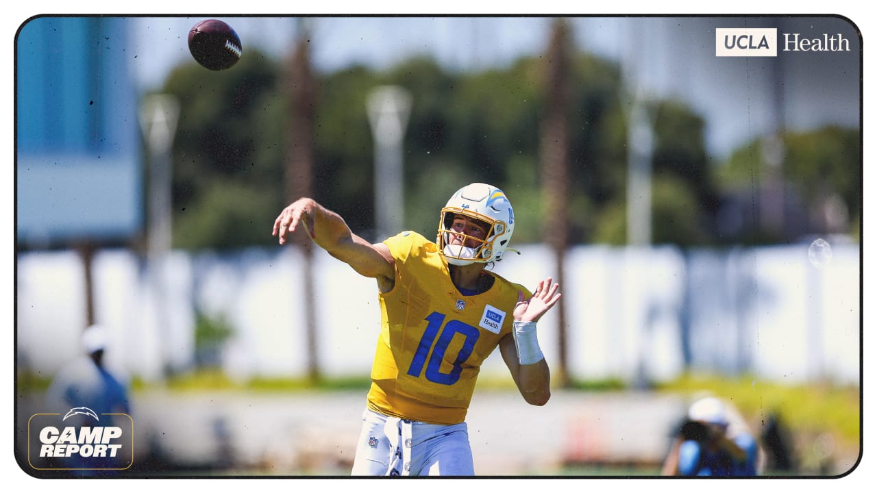 Por que Justin Herbert parecia mágico no treino de quarta-feira