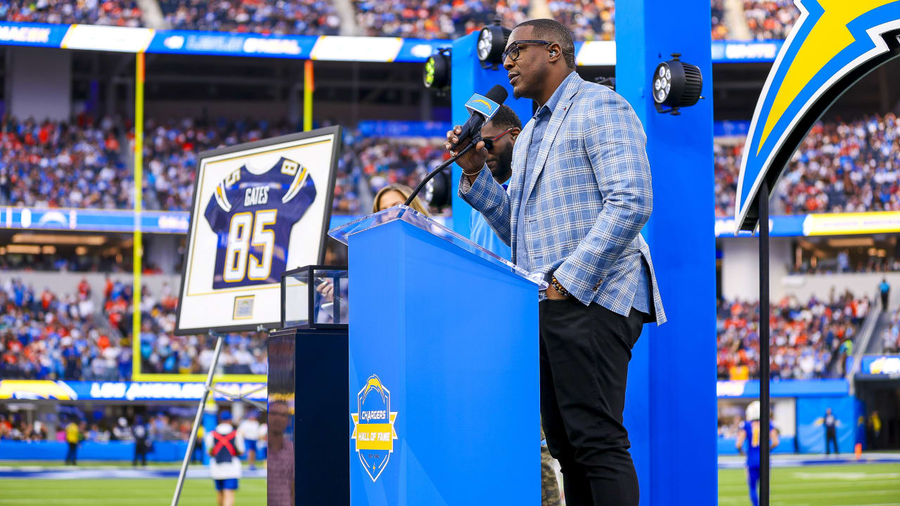 Antonio Gates Chargers Hall Of Fame Induction Ceremony