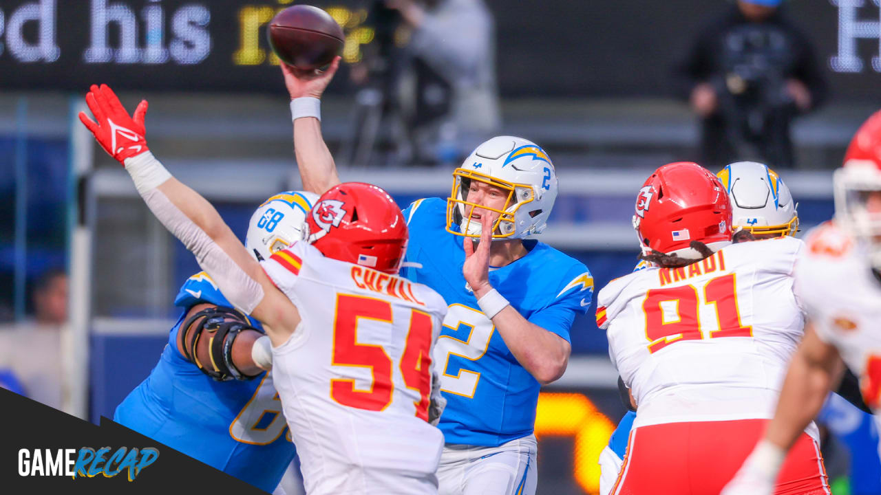 ChargersChiefs Game Day Updates Week 18 2023