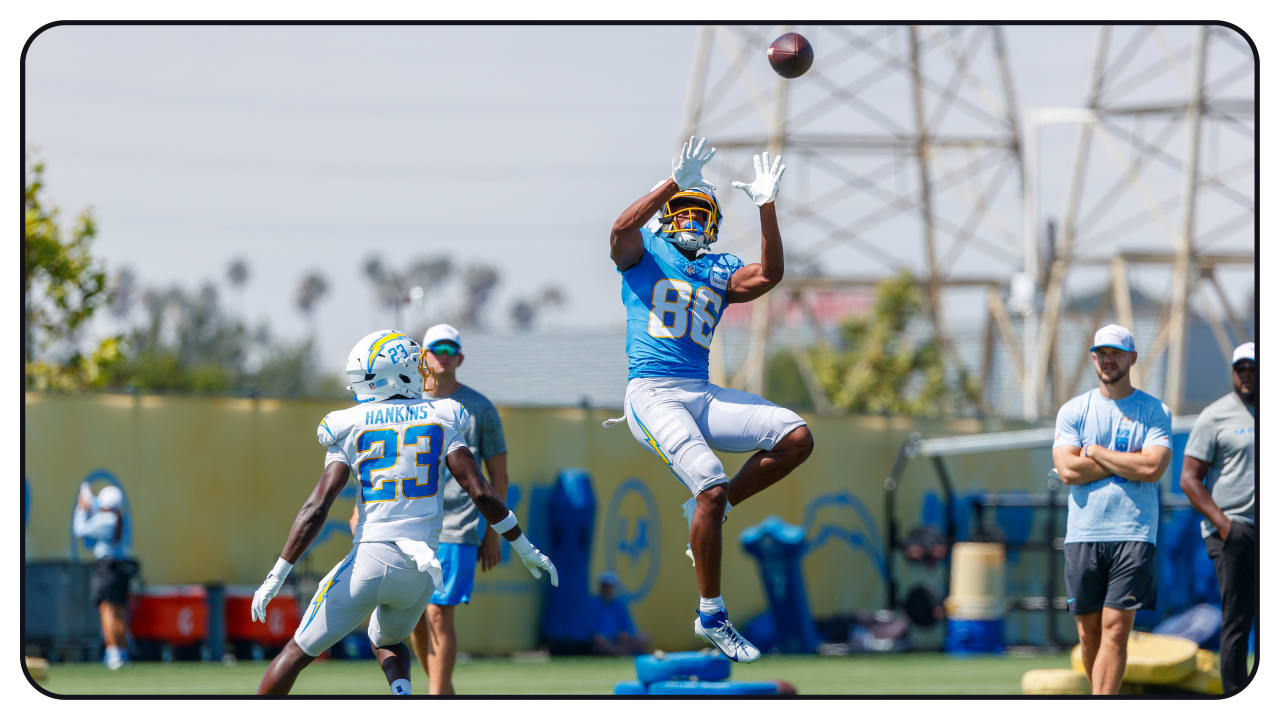 Chargers Camp Day 3 Rookies Dynamic Plays Will Leave You Hooked - pdnc5eg