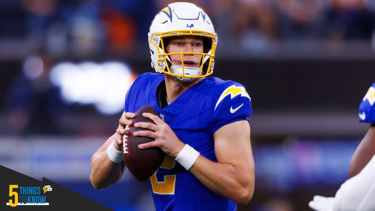 Where Chargers' Easton Stick ranks among all backup quarterbacks