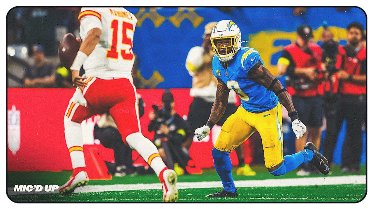 Mic’d Up: Derwin James, Jr. vs. Kansas City Chiefs