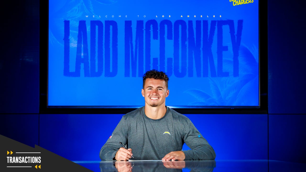 Los Angeles Chargers Sign Ladd McConkey