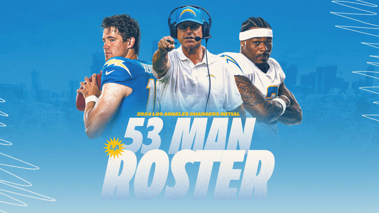 Chargers 53Man Roster 2024 Analysis