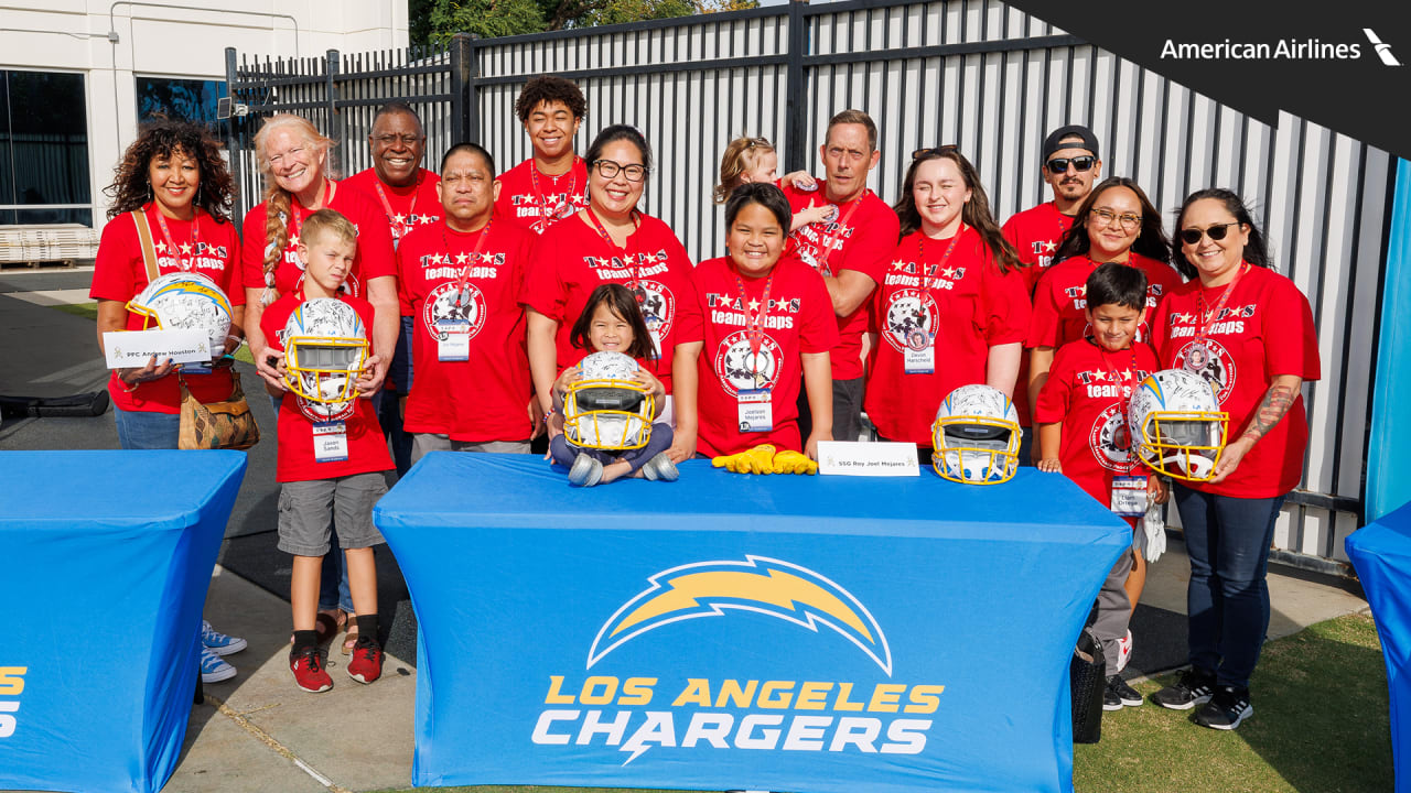 Chargers Support Salute to Service Initiative With Multiple Community