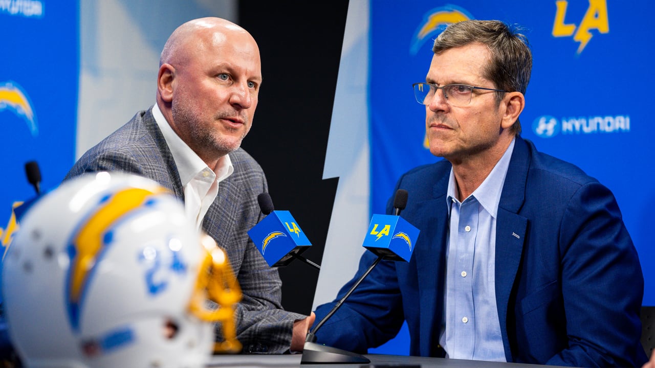 Press Conference: Head Coach Jim Harbaugh and General Manager Joe ...