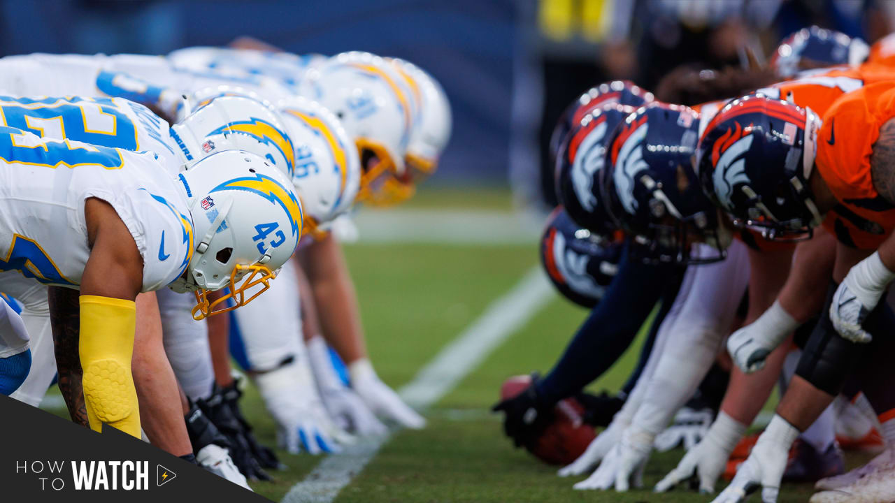 Los Angeles Chargers at Denver Broncos: How to Watch, Listen & Live Stream