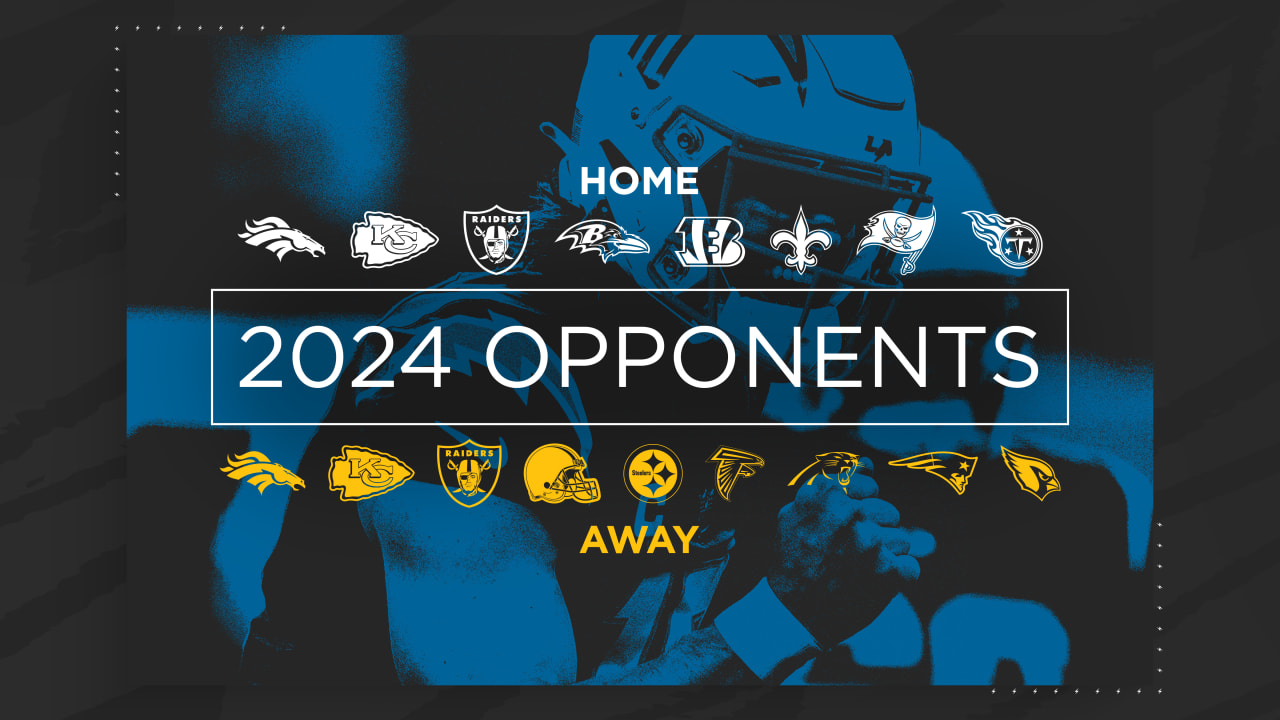 Adversaires du calendrier des Chargers de Los Angeles 2024