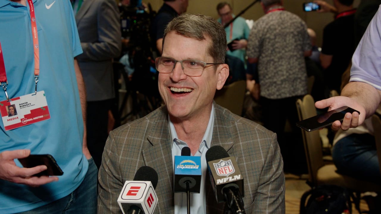 Press Conference: Head Coach Jim Harbaugh at 2024 NFL Owners Meetings