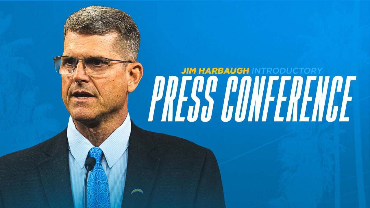 How To Watch: Chargers HC Jim Harbaugh’s Introductory Press Conference