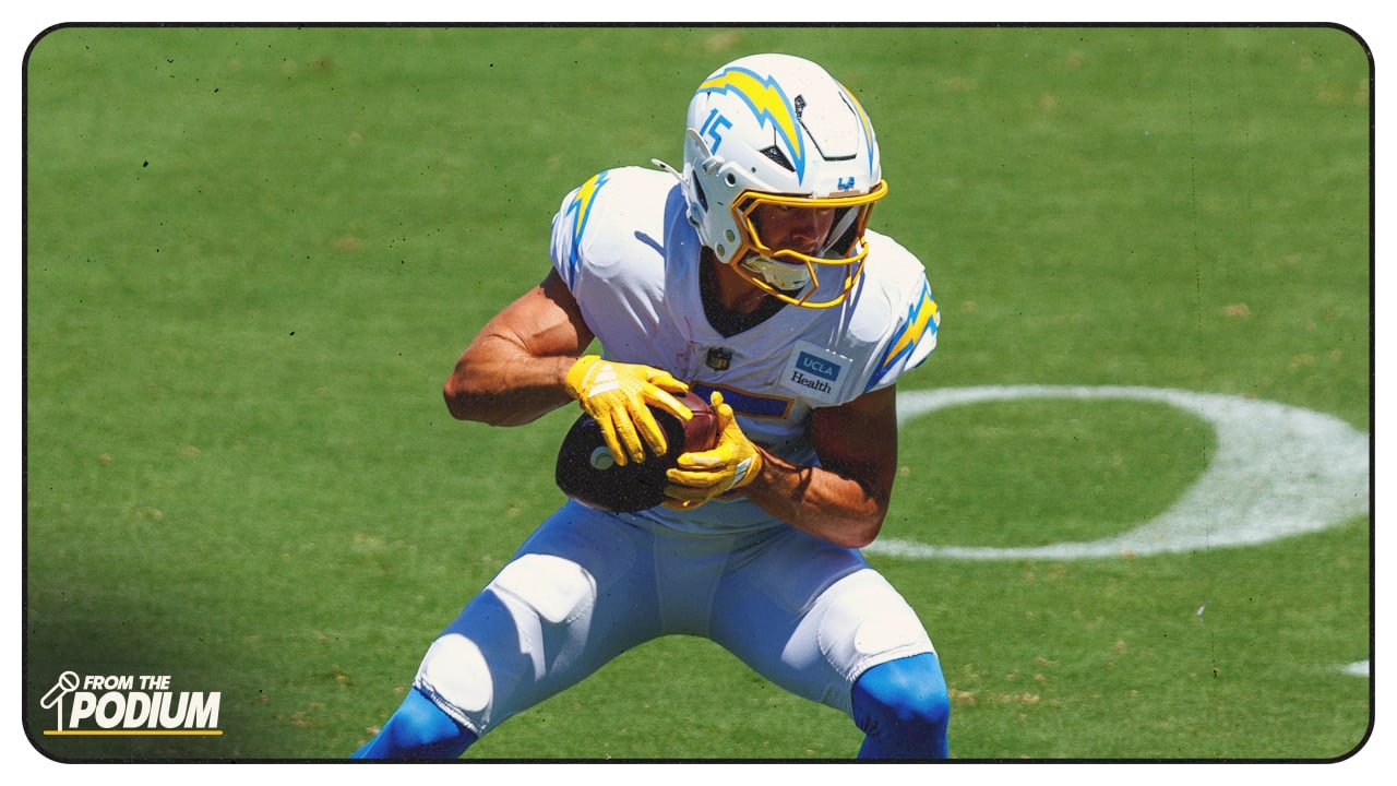 From The Podium How Ladd McConkey is Adjusting to Life in the NFL