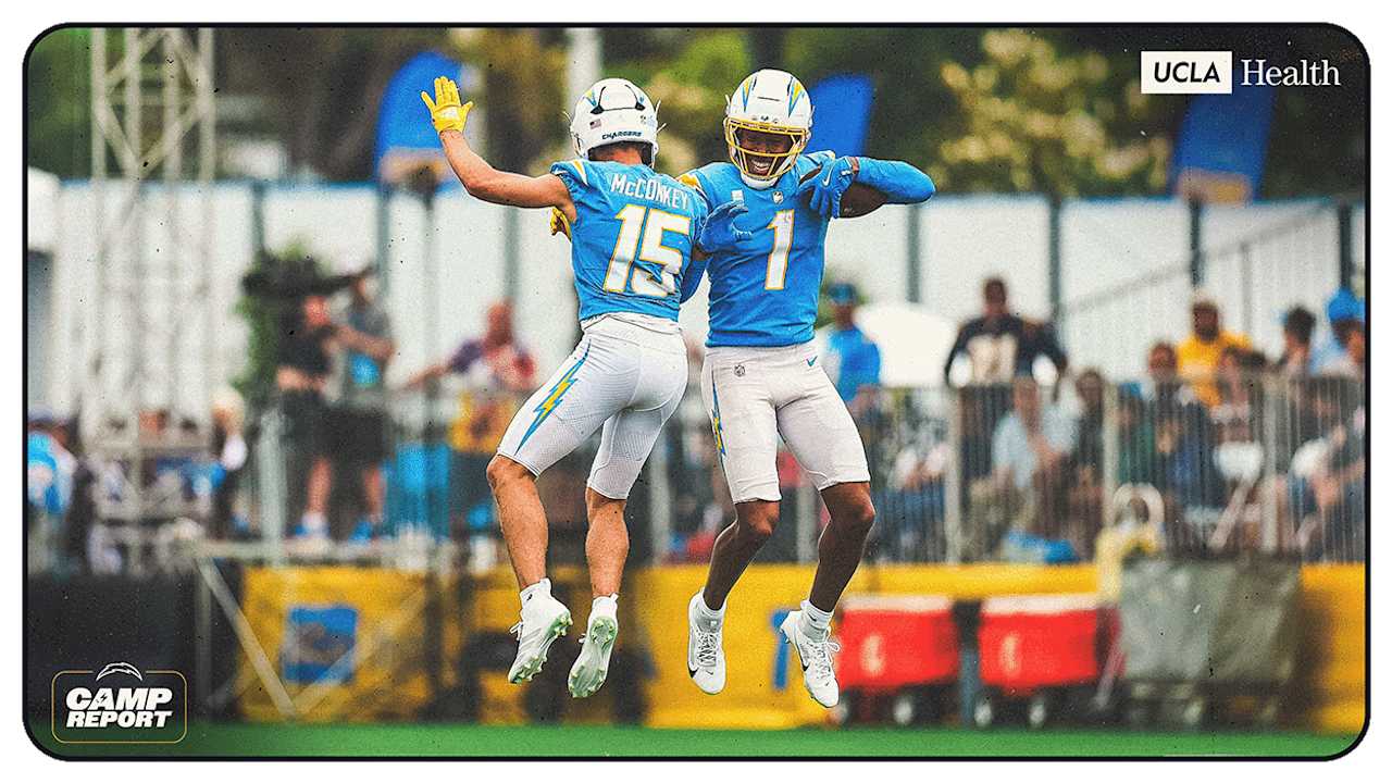 Quentin Johnston’s 2 TDs Highlight Monday’s Practice
