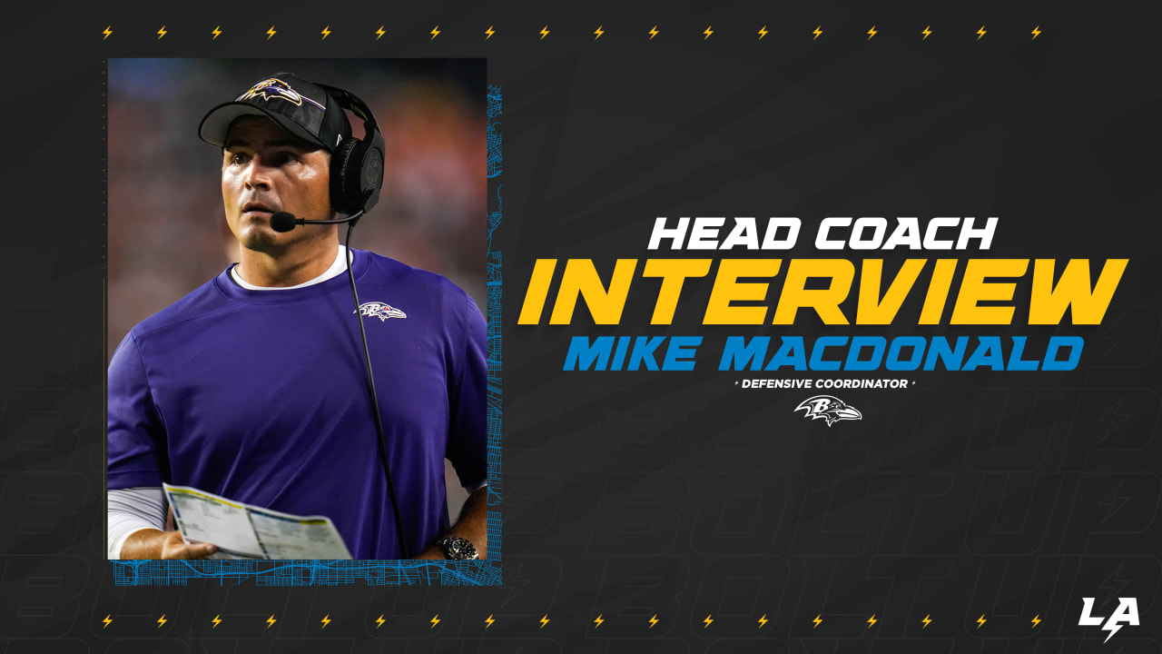 Chargers Interview Mike Macdonald For Head Coach