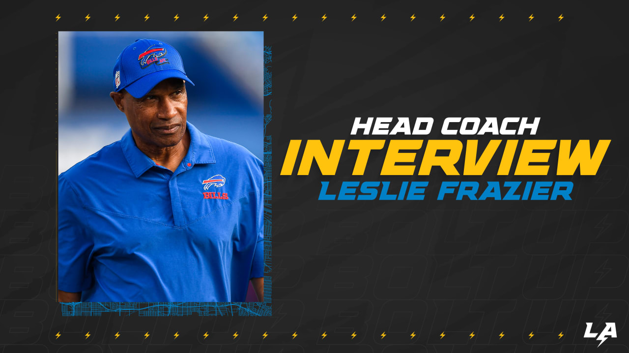 Chargers Confirm Interview with 24Season NFL Coach Leslie Frazier for