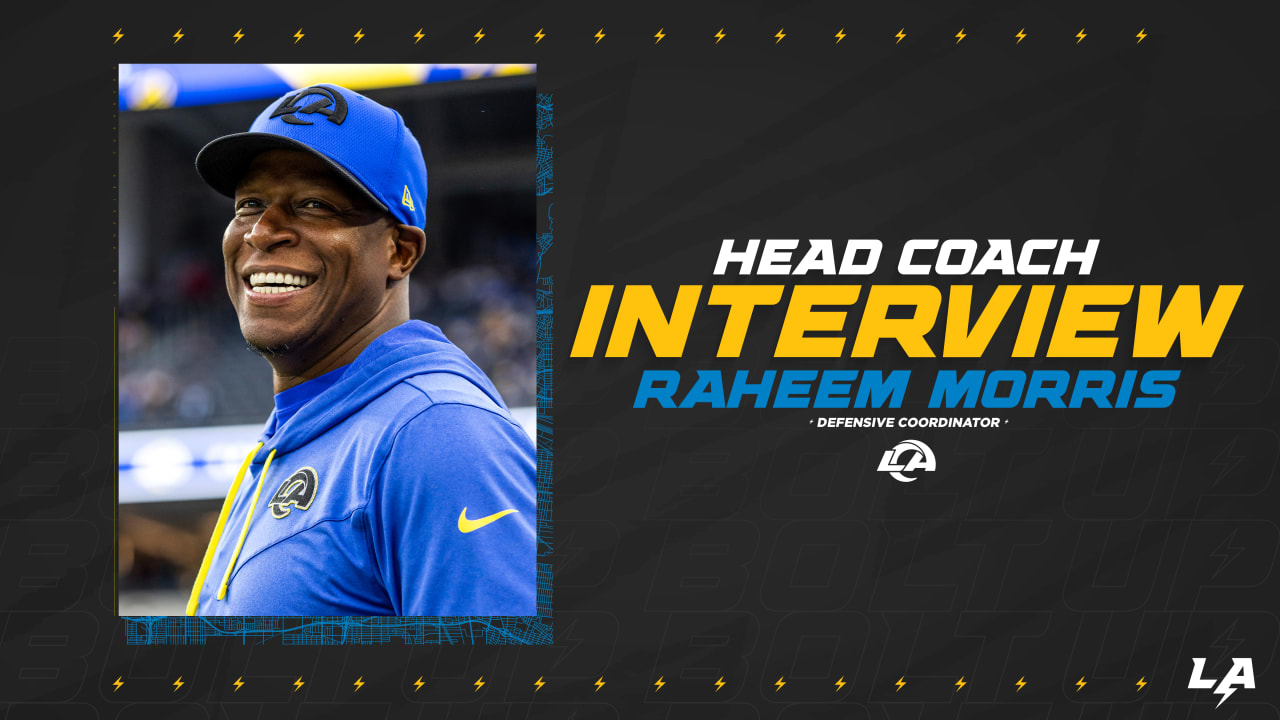 Chargers Interview Raheem Morris for Head Coach